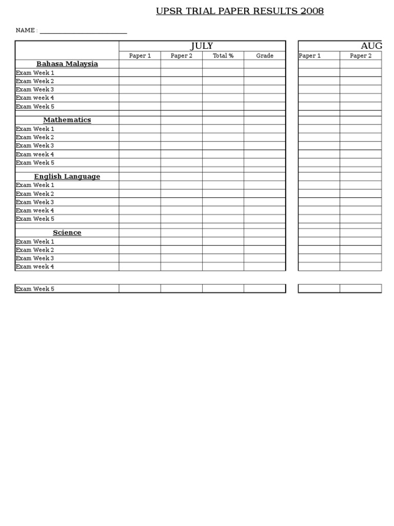 Trial Paper | PDF | Science & Mathematics