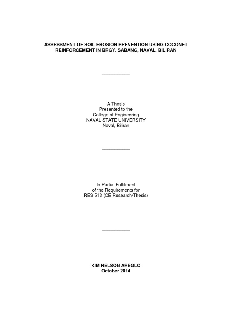 Coconet Reinforcement for Erosion Control | PDF | Erosion | Soil