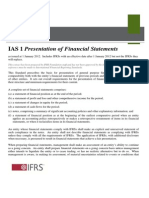 IAS1-Presentation Fionancial Statement