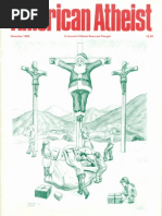 American Atheist Magazine Dec 1986