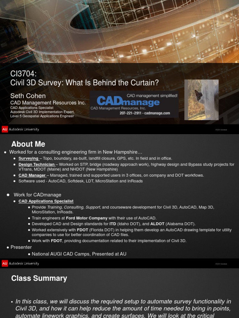 Softdesk Civil Survey Software