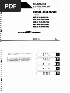 GSX-R400R Gk76a PDF | PDF | Aircraft | Aeronautics