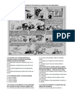 Evaluacion ICFES Analisis de Textos y Caricaturas