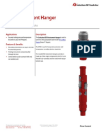 EFSB Instrument Hanger Technical Datasheet
