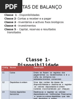 Contas de Balanço