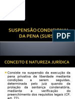 Suspensão Condicional Da Pena (Sursis)