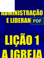 A Igreja: Organização e Liderança