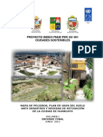 Mapa de Peligros, Plan de Usos Del Suelo Ante Desastres y Medidas de Mitigación de La Ciudad de Huancayo