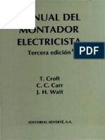Manual Del Montador Electricista - PDF - T. CRoft