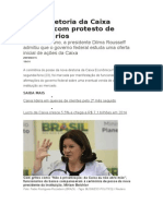 Nova Diretoria Da Caixa Assume Com Protesto de Funcionários