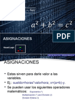 Asignaciones