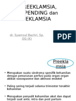 Preeklamsia, Impending Dan Eklamsia