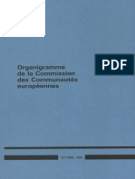 Organigramme CCE 1986
