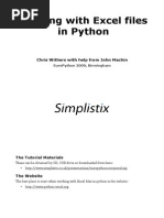 Python Excel