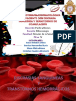 Exposicion - Discrasias Sanguineas - Farmaco - 2