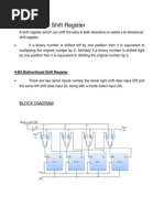 Bidirectional Shift Register