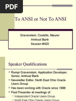 Ansi Join SQL