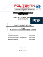 Laporan Projek Akhir POLITEKNIK (ELEKTRIK)