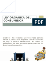 Ley Organica Del Consumidor