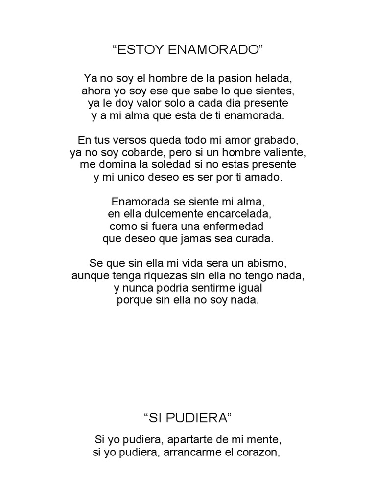 POEMAS | PDF
