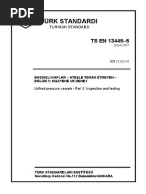 Ts 2025 ve ts en 13445 5