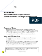 Ba II Plus Calculator Manual