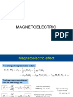 Magnetoelectric