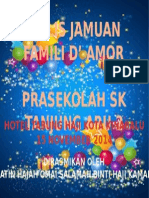 Banner Jamuan Prasekolah 2014