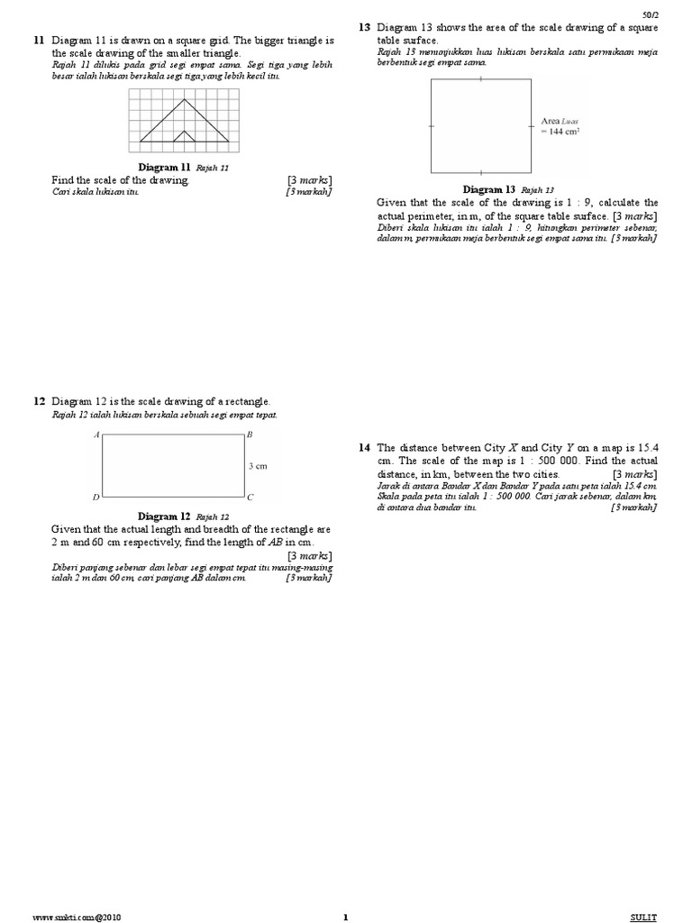 Scale Drawing 1 | PDF