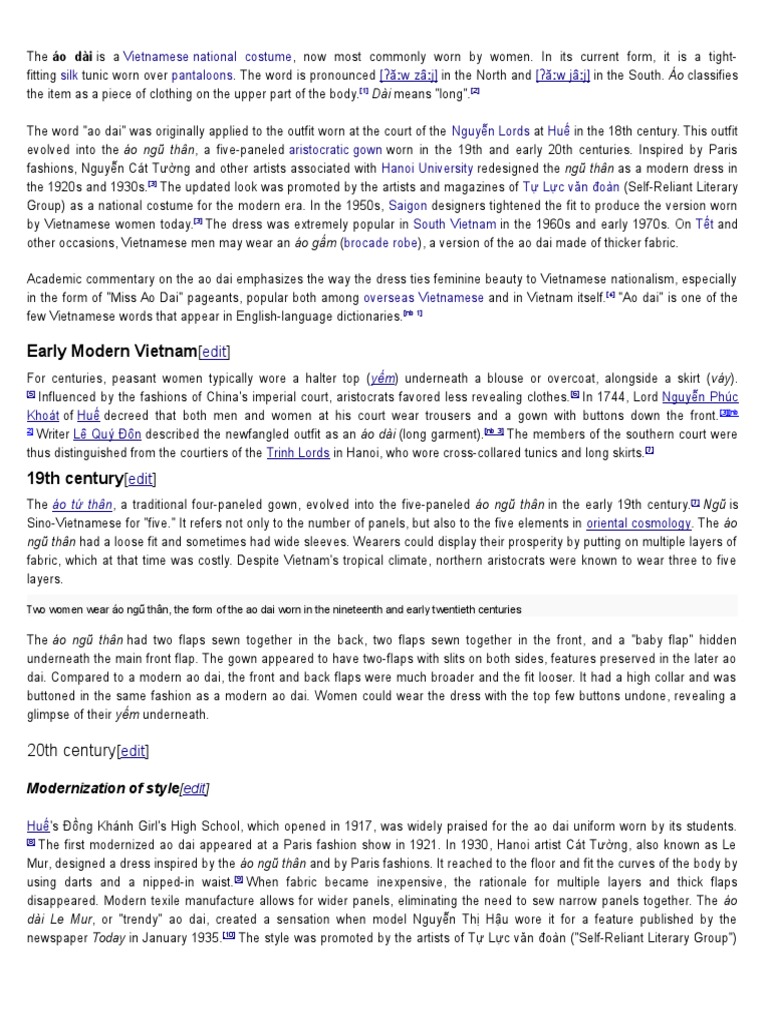 Vietnamese Clothing Vietnam Fashion