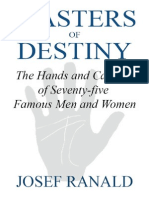 Masters of Destiny - The Hands and Careers of Seventy-Five Famous Men and Women - Josef Ranald