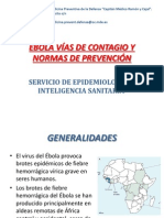 Informacion Educativa sobre el Ebola