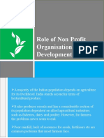 Rural Development in India and Non Profit Organisations
