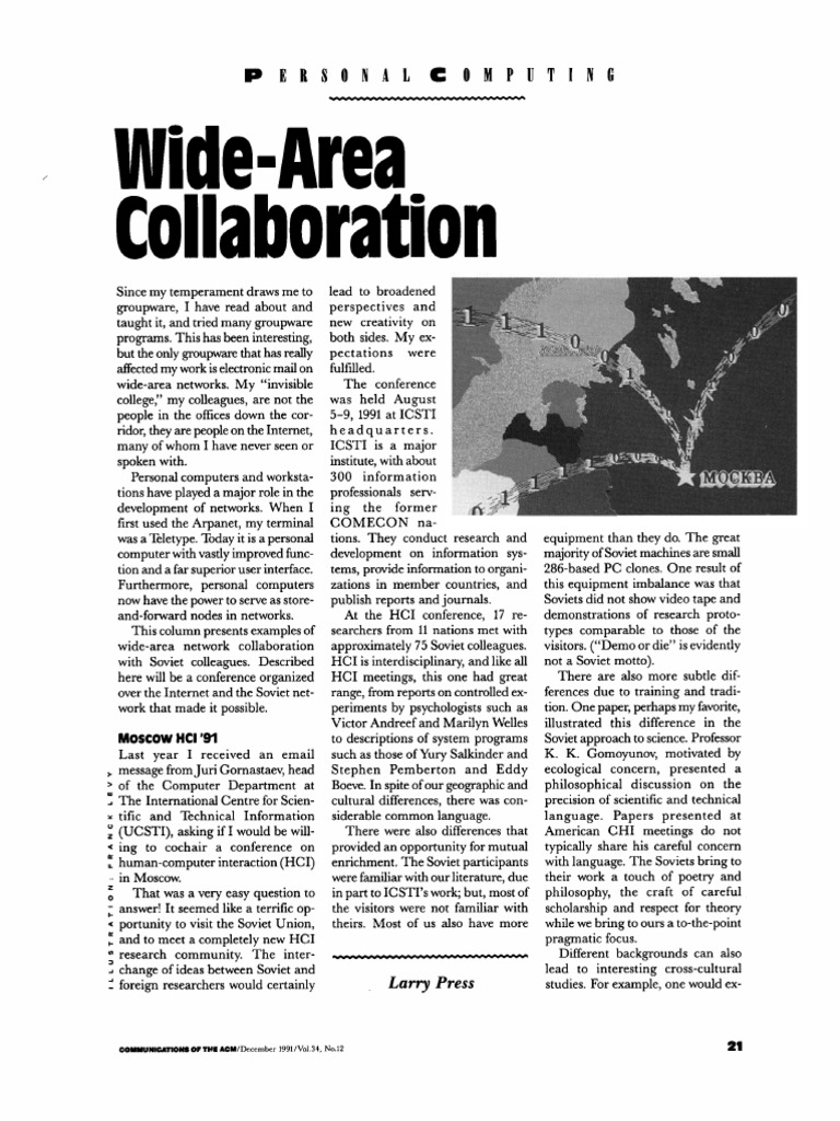 Relcom - Wide Area CollaborationRelcom - Wide Area Collaboration