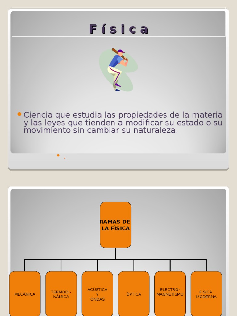 Ramas de La Física