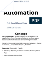 Automation: Prof. Biranchi Prasad Panda