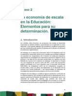 Anexo 2 Aplicación de Economías de Escala A La Educación