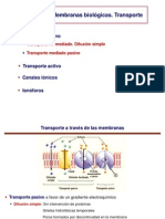 Tema 13b Membranas Transporte