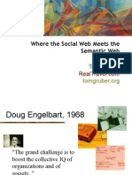 Where The Social Web Meets The Semantic Web: Tom Gruber