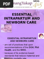 Essential Intrapartum and Newborn Care | PDF | Infants | Childbirth