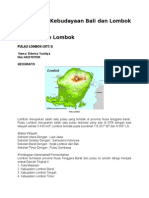 Persamaan Kebudayaan Bali Dan Lombok