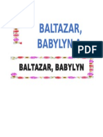 Baltazar, Babylyn A