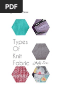 Types of Knit Fabric