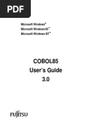 Fujitsu COBOL - Users Guide