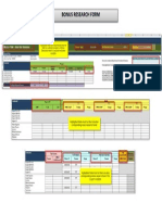 Bonus Reserach Form Guidelines