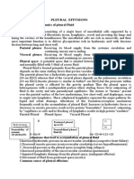 Pleural Effusions: Hydrostatic Pressure (30) 11 34