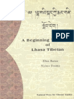 A Beginning Textbook of Lhasa Tibetan