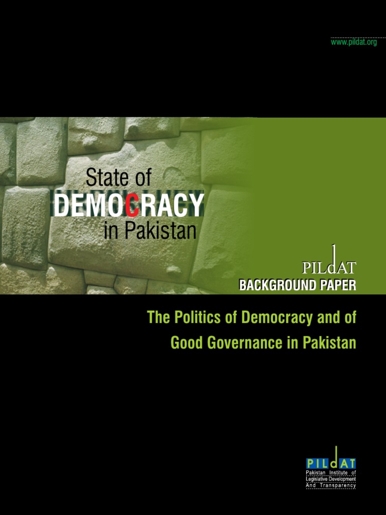 good governance in pakistan essay