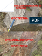 Geotecnia y Litologia