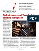 No Indictment-And Toxic Racial Thinking in Ferguson: The Trumpet Weekly The Trumpet Weekly